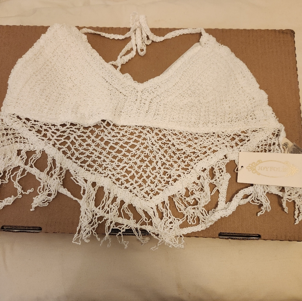 Crochet halter top